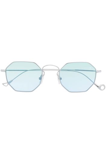 Eyepetizer geometric-frame tinted sunglasses - Argento