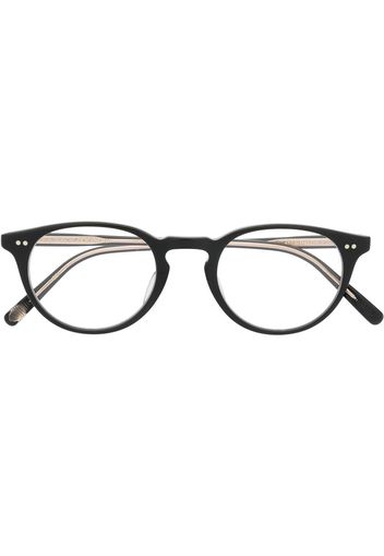 Eyevan7285 logo square-frame glasses - Nero