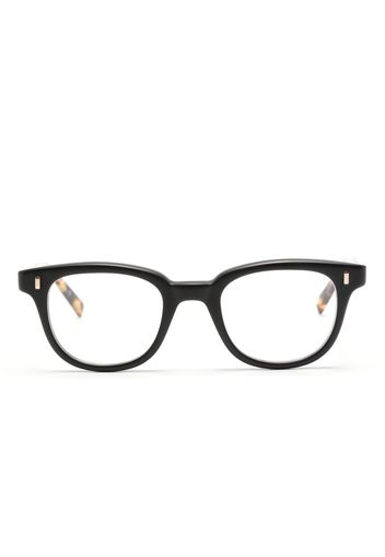 Eyevan7285 tortoiseshell-effect square-frame glasses - Nero