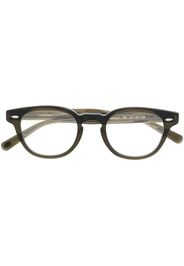 Eyevan7285 round frame glasses - Verde