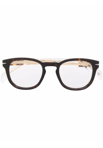 Eyewear by David Beckham Occhiali da sole cat-eye - Marrone