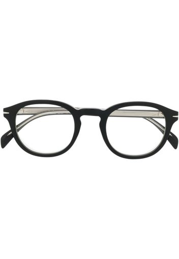 Eyewear by David Beckham Occhiali tondi - Nero