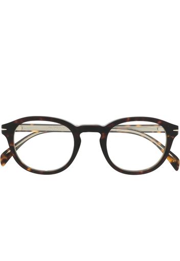 Eyewear by David Beckham Occhiali da sole tondi - Marrone