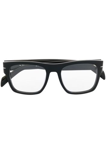 Eyewear by David Beckham DB7020 square-frame glasses - Nero
