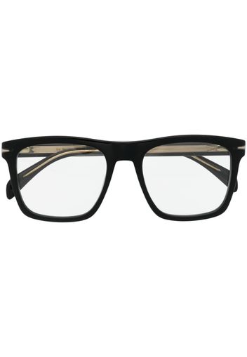 Eyewear by David Beckham square-frame tinted-lenses sunglasses - Nero