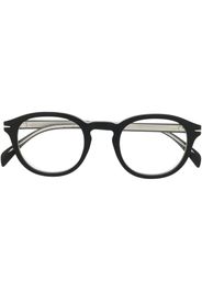 Eyewear by David Beckham Occhiali tondi - Nero