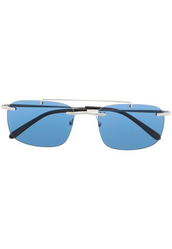 Eytys rimless square sunglasses - Argento