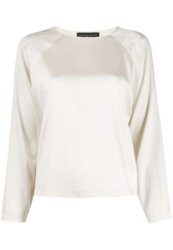 round neck blouse