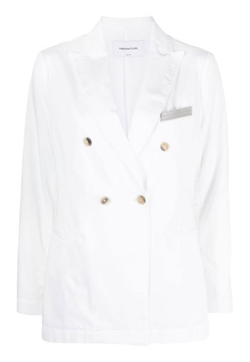 Fabiana Filippi Blazer doppiopetto - Bianco