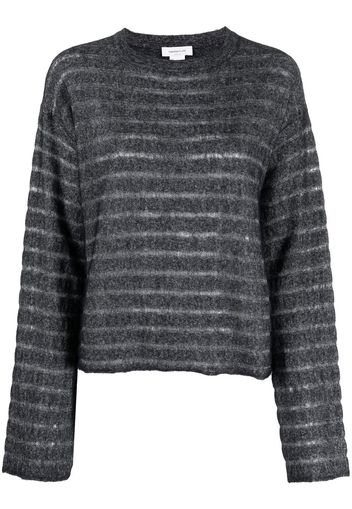 Fabiana Filippi stripe-pattern knit jumper - Blu