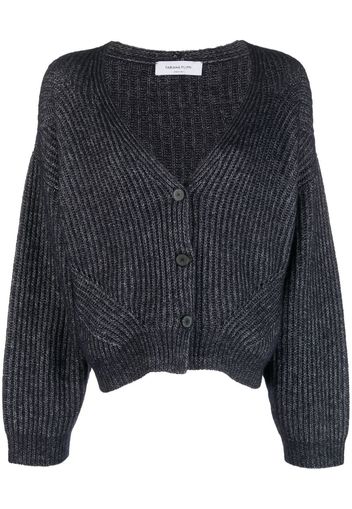 Fabiana Filippi Cardigan con scollo a V - Blu