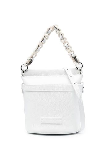 Fabiana Filippi Luisa leather bucket bag - Bianco