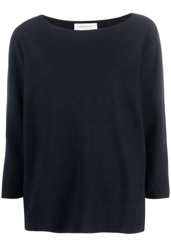 Fabiana Filippi three-quarter length sleeved top - Blu