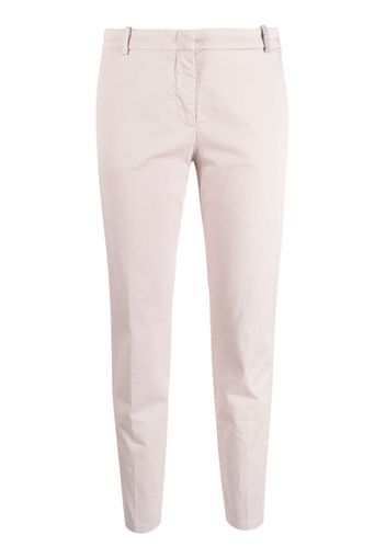 Fabiana Filippi Pantaloni crop a vita media - Rosa