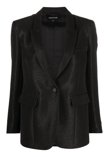 Fabiana Filippi Blazer monopetto - Marrone