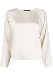 Fabiana Filippi belted sleeveless blazer - Bianco