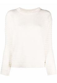 Fabiana Filippi textured cashmere jumper - Bianco