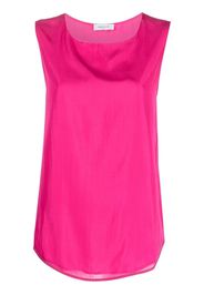 Fabiana Filippi bead-embellished sleeveless top - Rosa