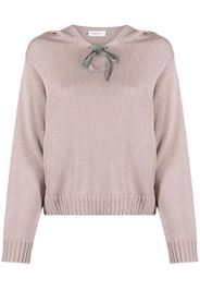 Fabiana Filippi tie-fastened cotton jumper - Toni neutri