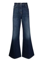 Fabiana Filippi Jeans crop svasati - Blu