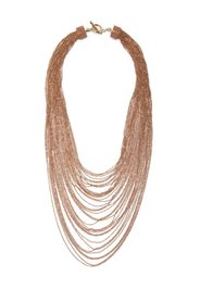 Fabiana Filippi multi-chain bead necklace - Rosa