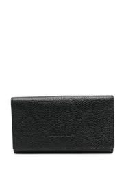 Fabiana Filippi logo-debossed leather wallet - Nero