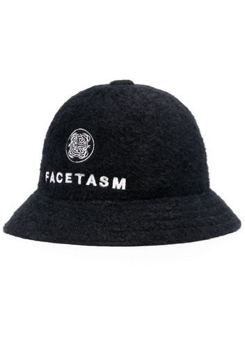 Facetasm embroidered-logo detail hat - Nero