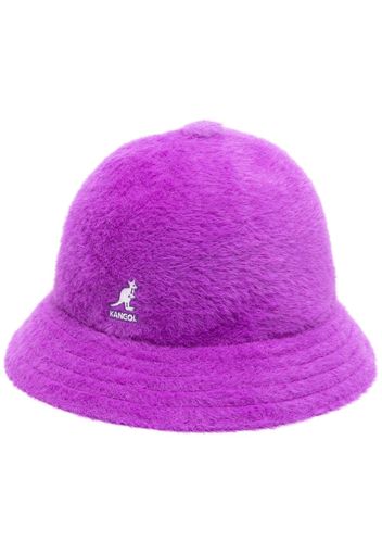 Facetasm Cappello bucket con ricamo - Viola