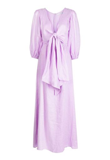 Faithfull the Brand Mia linen maxi dress - Viola