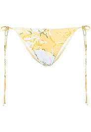 Faithfull the Brand Slip bikini a fiori - Giallo