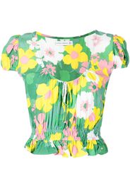 Faithfull the Brand Blusa Las Oslas a fiori - Verde