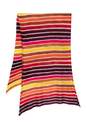 Faliero Sarti Rudy striped scarf - Giallo