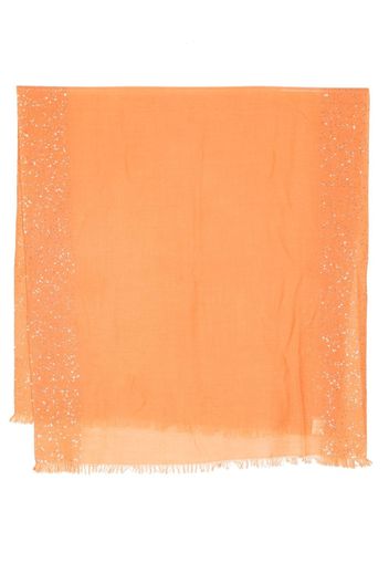 Faliero Sarti Foulard con frange - Arancione