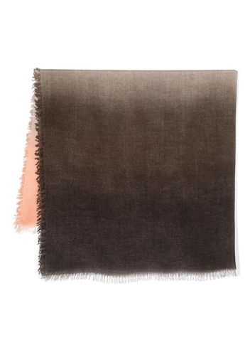 Faliero Sarti Krissy degradé frayed scarf - Rosa