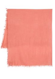 Faliero Sarti wraparound style cashmere-blend scarf - Rosa