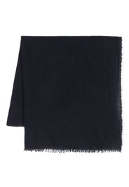 Faliero Sarti Assia frayed scarf - Blu