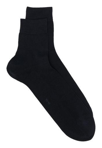 Falke branded-footbed ankle socks - Blu