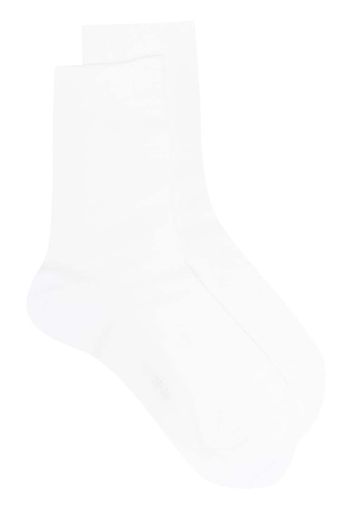 Falke logo-print cotton ankle socks - Bianco