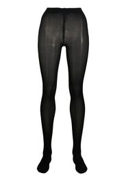 Falke semi-sheer high-waisted tights - Nero