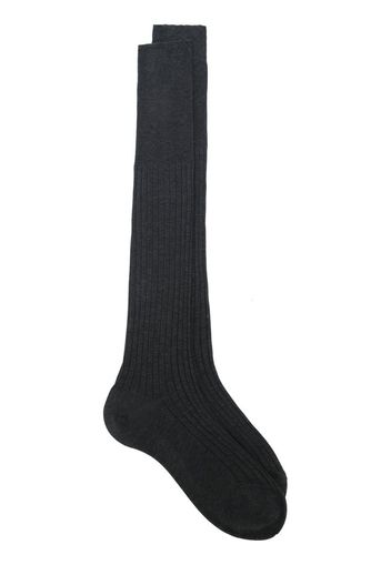 long ribbed socks