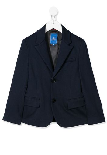 single-breasted tailored blazer