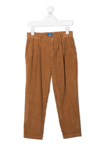 straight-leg corduroy trousers