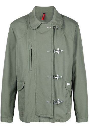 Fay hook clasp jacket - Verde