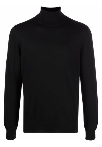 Fay turtle-neck jumper - Nero