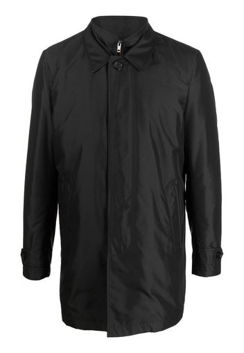 Fay lightweight layered coat - Nero