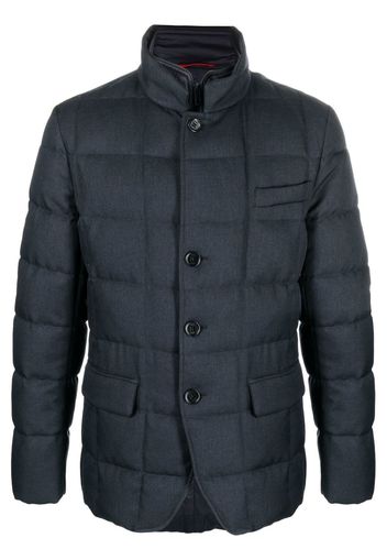 Fay double front down jacket - Blu