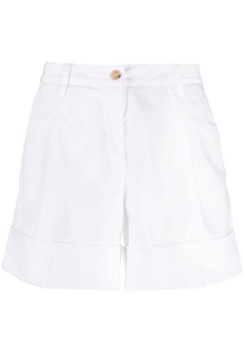 Fay turn-up hem shorts - Bianco