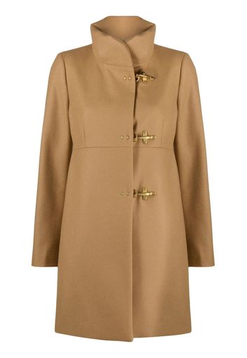 Fay Romantic single-breasted duffle coat - Marrone