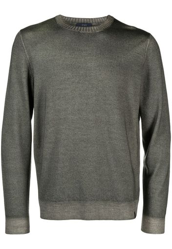 Fay crew-neck sweatshirt - Verde