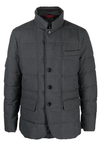 Fay high-neck quilted padded jacket - Grigio